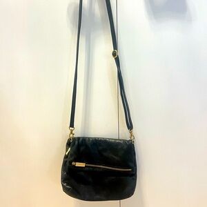 Hammitt black cross body leather purse